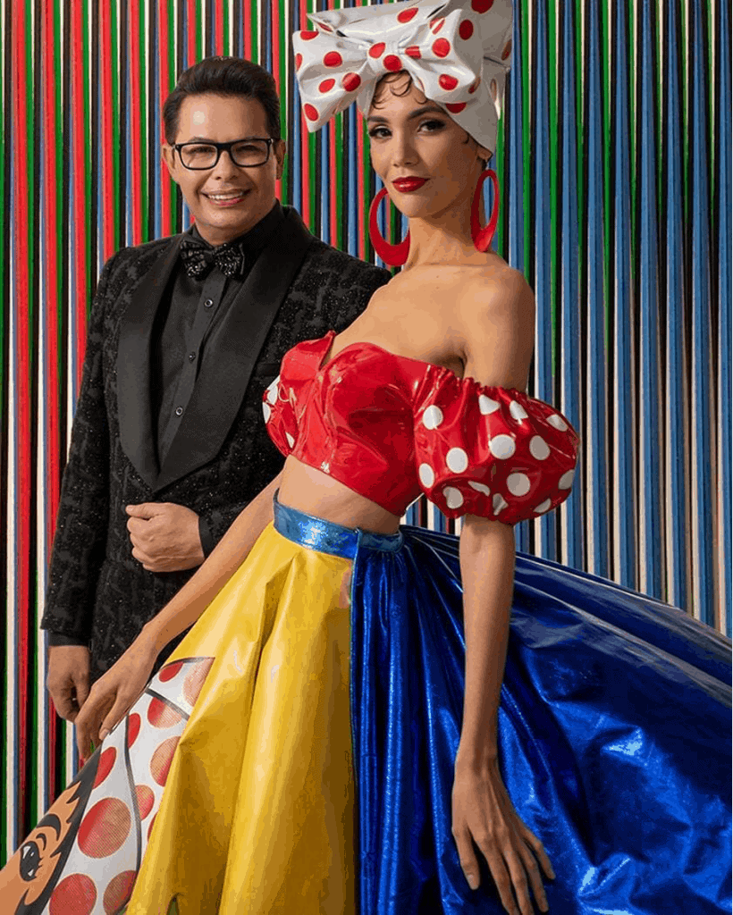 Check out this Venezuelan designer's Harina Pan gown - Exclusive